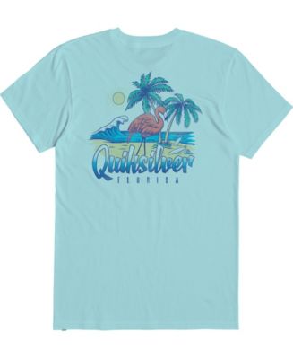 Quiksilver Men's Florida Flamingo Beach T-shirt - Macy's