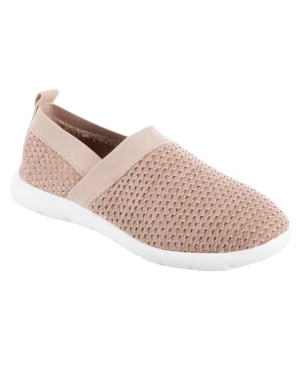 Shop Isotoner Signature Zenz From Isotoner Women's Indoor/outdoor Elastic Sport Knit Elastic Slip-ons In Marled