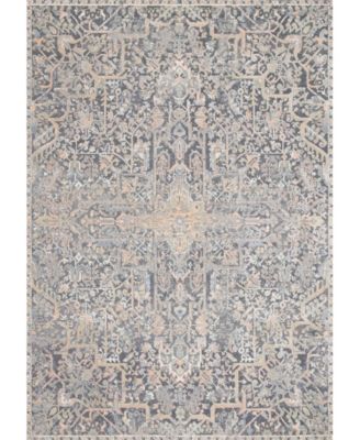 Loloi Ii Spring Valley Home Lucia Luc 02 Rug In Charcoal