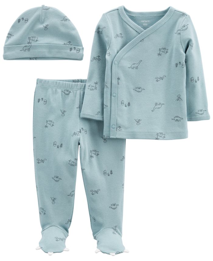 Carter's Baby Boys Three-Piece Dinosaur Take-Me-Home Set & Reviews - Sets & Outfits - Kids - Macy's