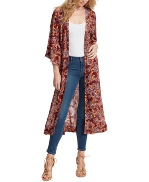 Jessica Simpson Gwendelin Printed Kimono