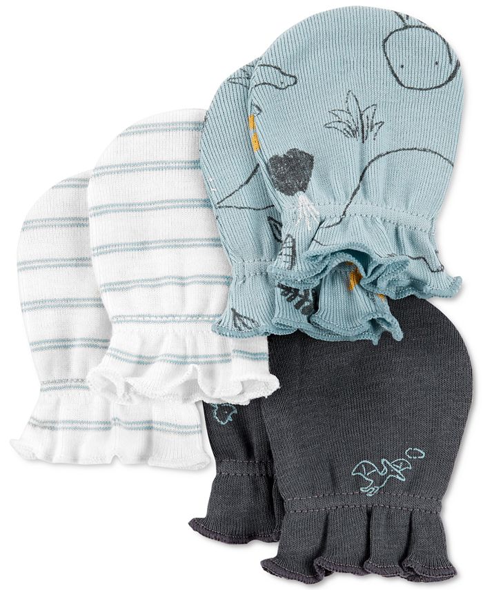 Carter's Baby Boys ThreePack Mittens Macy's