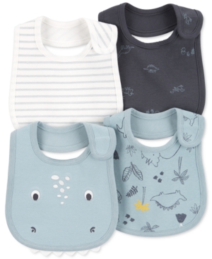 Carter's Baby Boys 4-Pack Teething Bibs