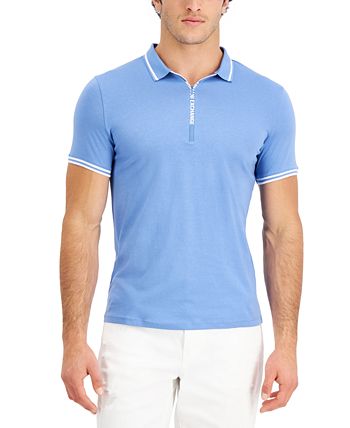 Armani exchange shop zip up polo