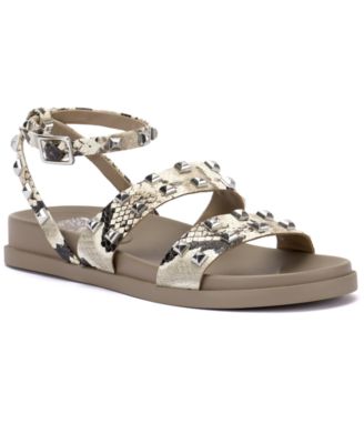 vince camuto studded jelly sandals