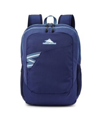 high sierra backpack blue