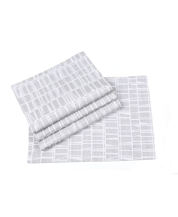 Manor Luxe Patrice Double Sides Placemats Macy's