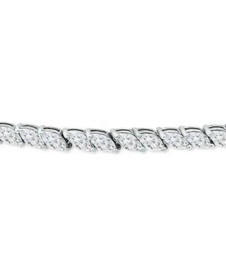 Cubic Zirconia Marquise Bolo Bracelet, Created for Macy's