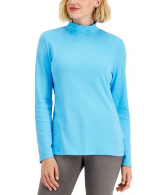 Karen scott mock neck sweater best sale