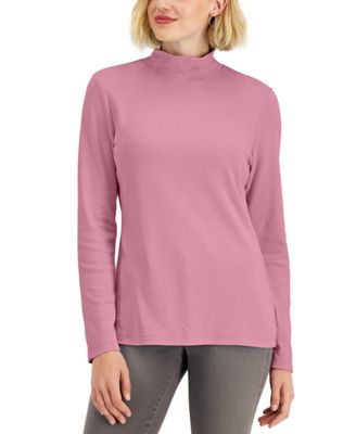 Karen Scott Mock-Neck Top, Created for 