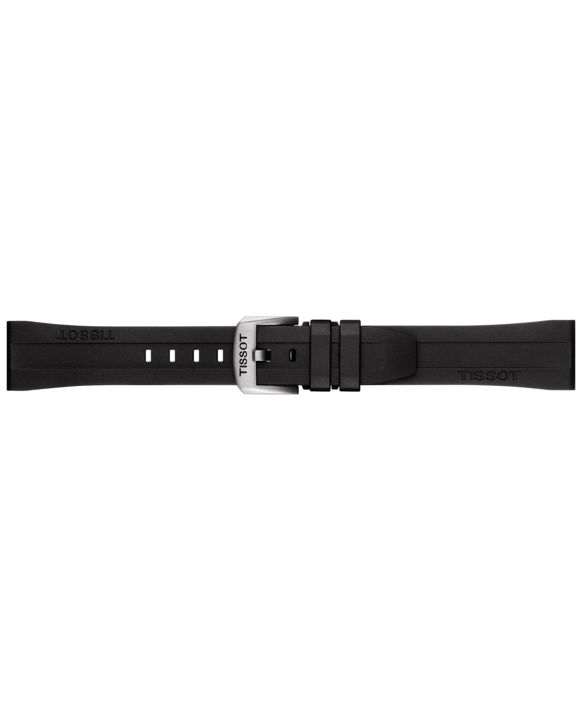 Shop Tissot Men's Swiss Chronograph Prc 200 Black Rubber Strap Watch 43mm