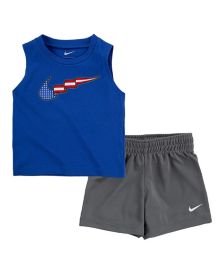 Little Boys Shorts Set, 2 Piece