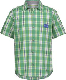 Big Boys Plaid Short Sleeve Shirt