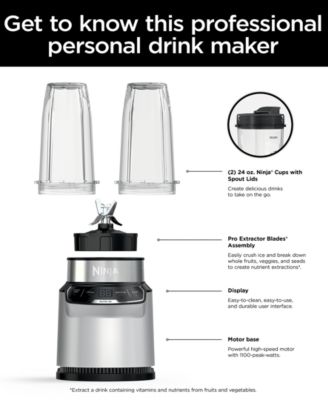 Nutri-Blender Pro 1100-Peak-Watt with Auto-iQ&reg;, BN401