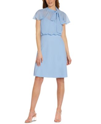 Adrianna Papell - Tie-Neck Dress