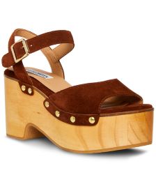 Women's Mindful Wooden Platform Sandals