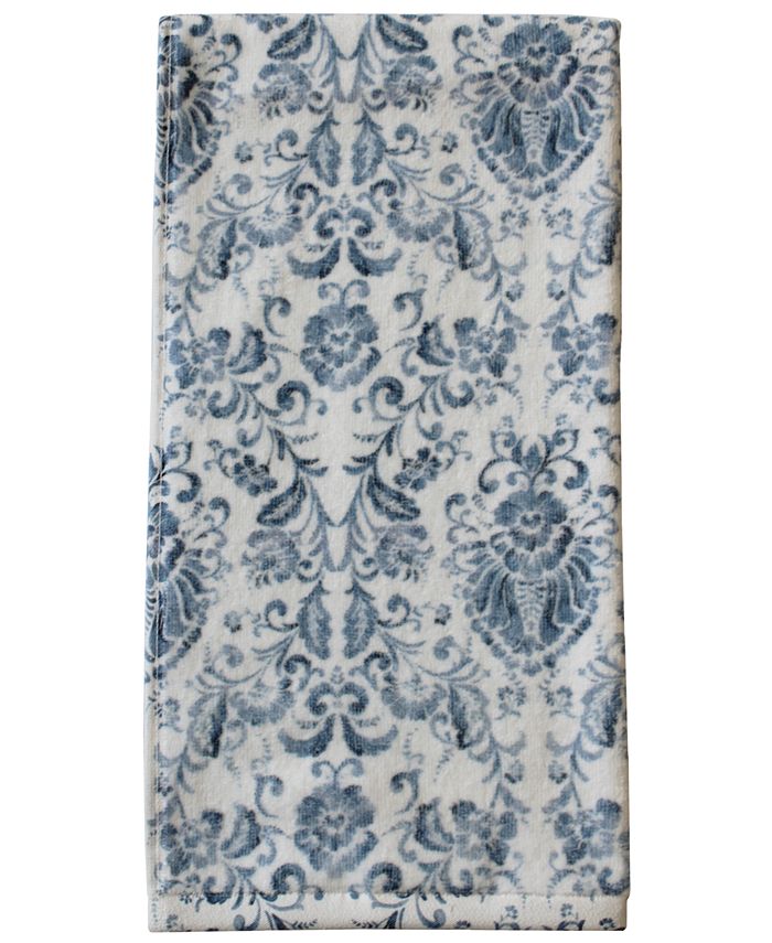 Hotel Collection Classic Painterly Damask 16" x 30" Hand Towel, Created
