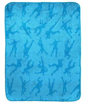 Fortnite Emotes Blue Throw, 40" X 50" Bedding In Multi-color