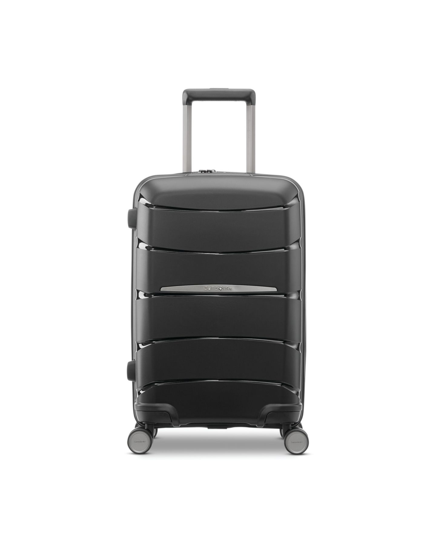 Чемодан Samsonite Outline Pro International Carry-On Spinner, цвет: Полуночный чёрный — фото 2