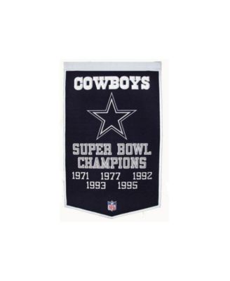 DALLAS offers COWBOYS WOOL DYNASTY BANNER