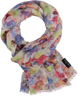 V Fraas Women's Mini Floral Scarf In Coral