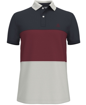 Tommy Hilfiger Men's Custom-Fit Th Luxe Merit Colorblocked Polo