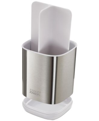 EasyStore™ Steel Toothbrush Caddy