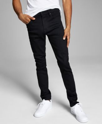 Versace Jeans Men's Faded Black Stretch Jeans - Macy's