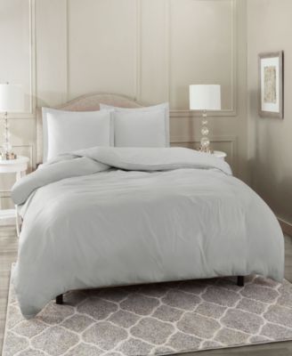 Neslt Super Soft Double Brushed Microfiber 3 Pc. Duvet Cover Set, King
