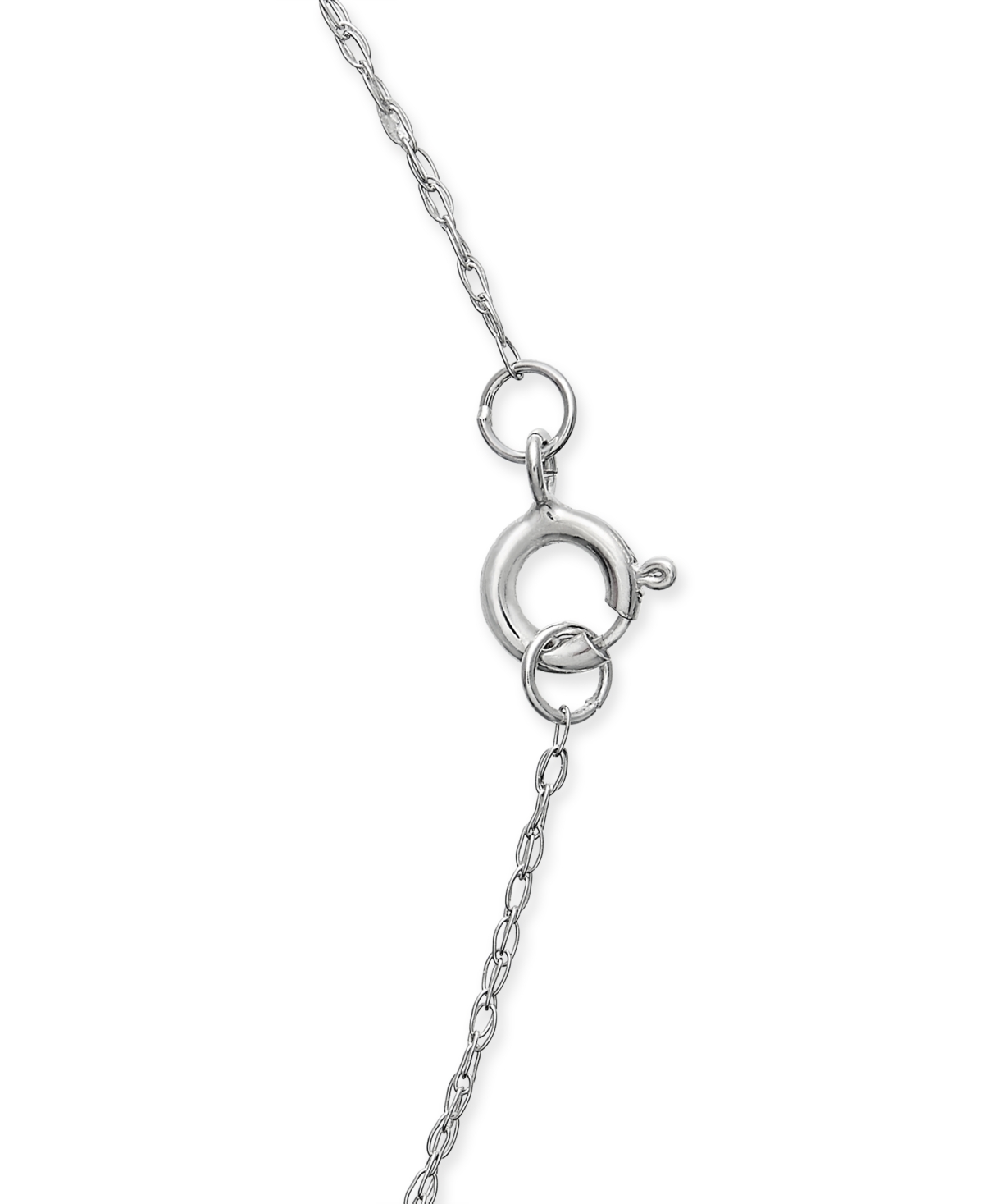 Cultured Freshwater Pearl (9mm) Claw Pendant Necklace 18