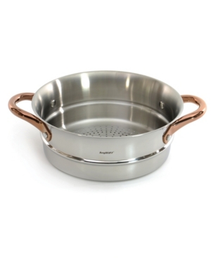 Berghoff Ouro Stainless Steel Steamer With 2 Side Handles In Silver
