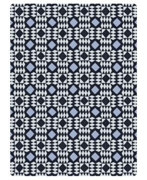 Bungalow Flooring 9 To 5 Chair Mats Goose Chase 2'11" X 3'11" Area Rug In Blue