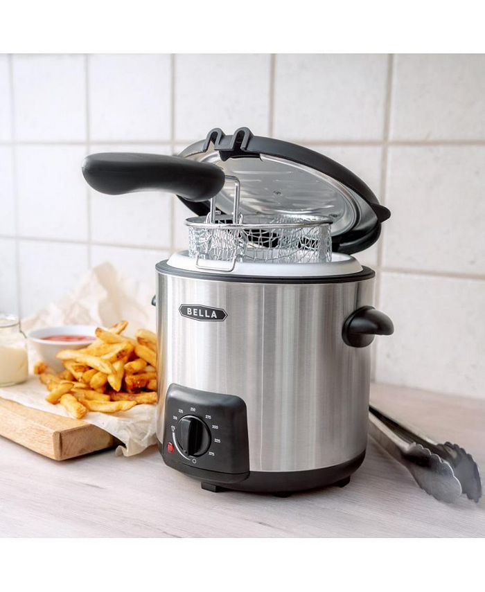 Bella 13769 0.9L Stainless Steel Deep Fryer Macy's