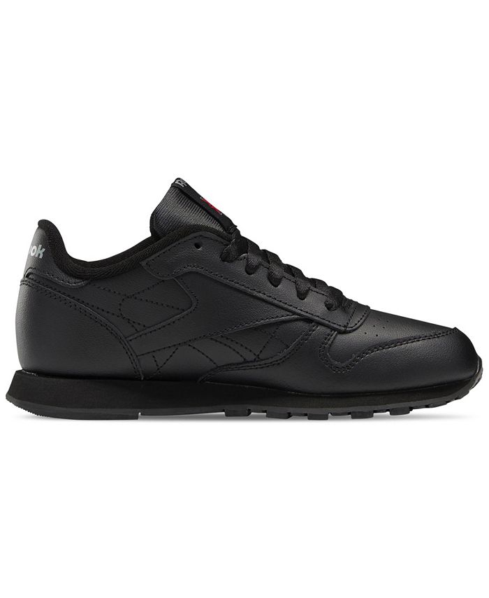 Reebok Big Kids Classic Leather Casual Sneakers from Finish Line - Macy's
