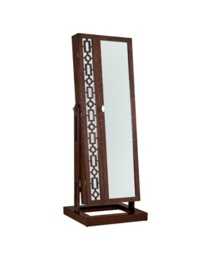 Powell Furniture Canter Cheval Mirror, Set Of 40 In Brown