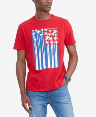 Men's Palms & Stripes Graphic T-Shirt  