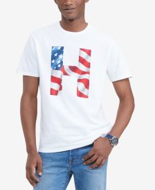 Men's Stars & Stripes Logo Graphic T-Shirt  