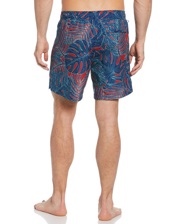 Perry Ellis Men's Palm Print Swimsuit & Reviews - Swimwear - Men - Macy's
