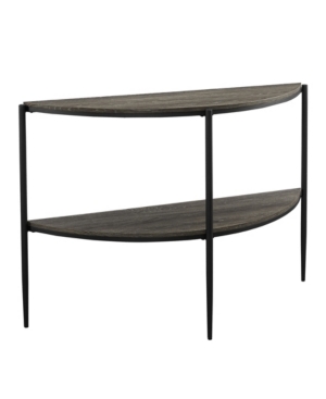 Half Round Tiered Entry Table