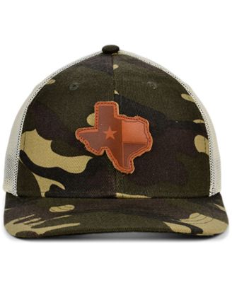 Local Crowns TEXAS Woodland State Patch Curved Trucker Cap