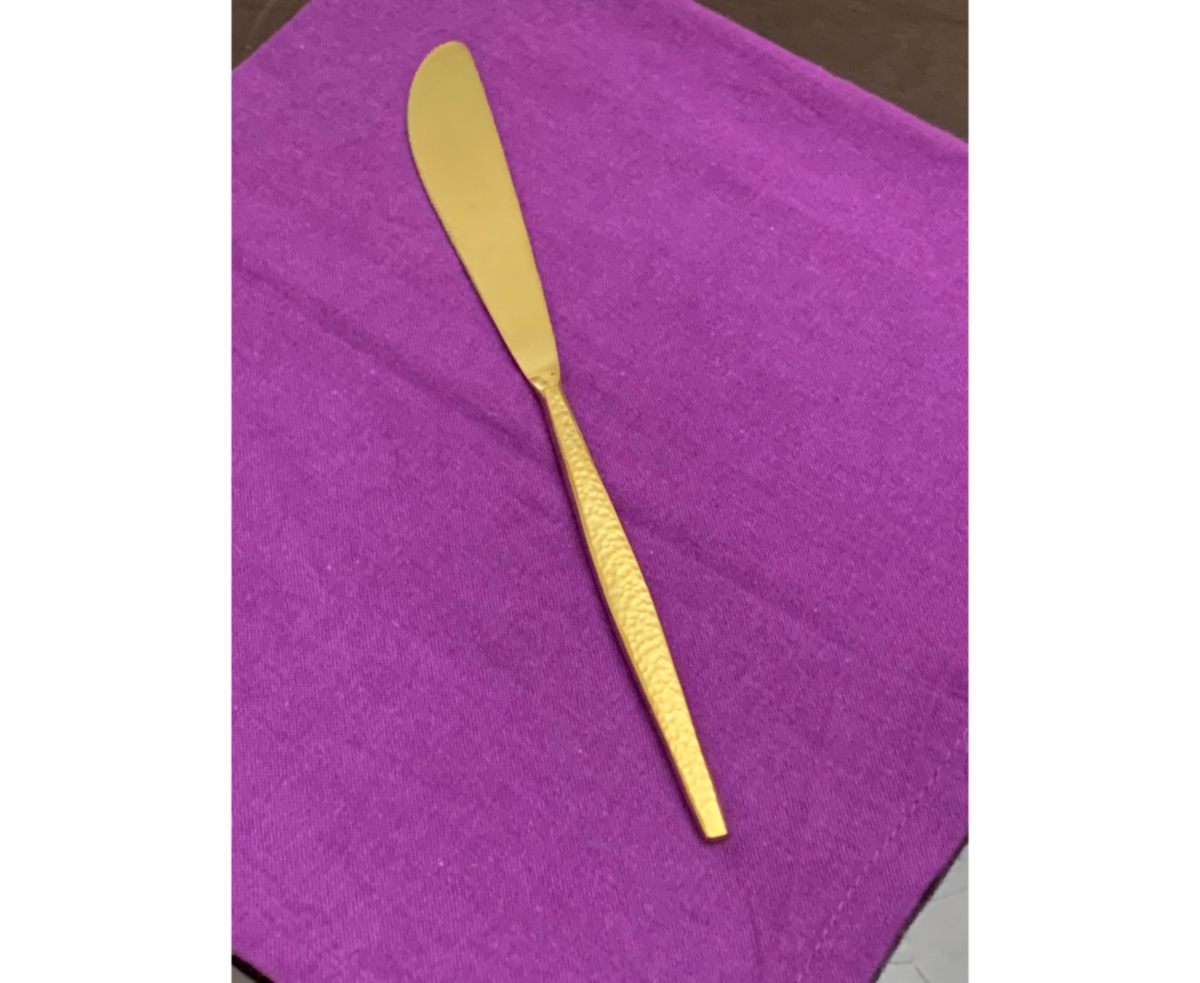 Vibhsa 20 Piece Gold Flatware Set