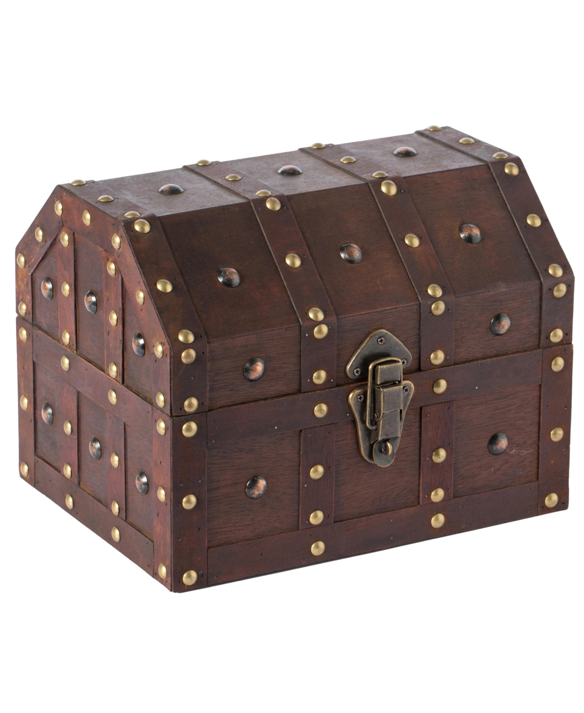 Vintiquewise Vintage-like Caribbean Pirate Chest In Brown