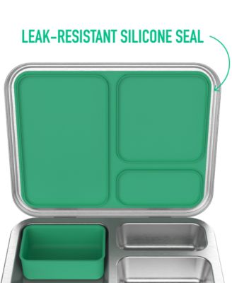 Kids Stainless Steel Leak-Resistant Lunch Box (Blue)