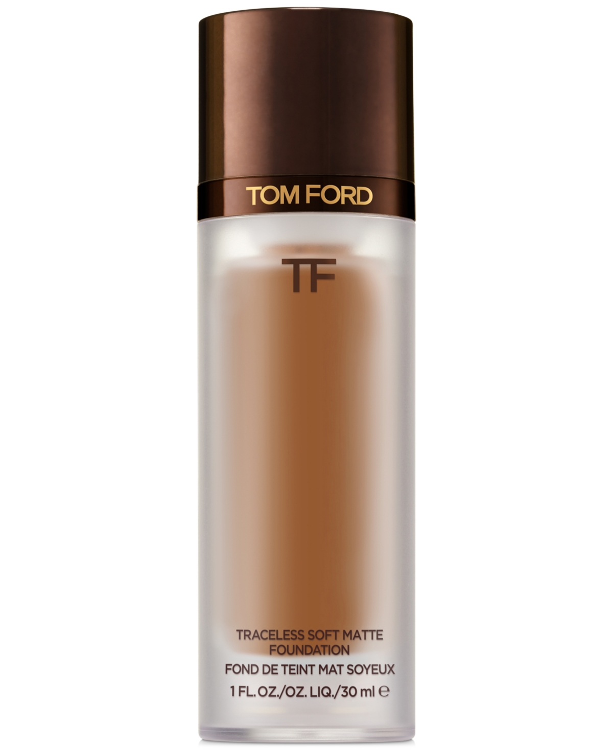 Tom Ford Traceless Soft Matte Foundation, 1-oz. In . Chestnut-dark-deep,warm Golden Undert