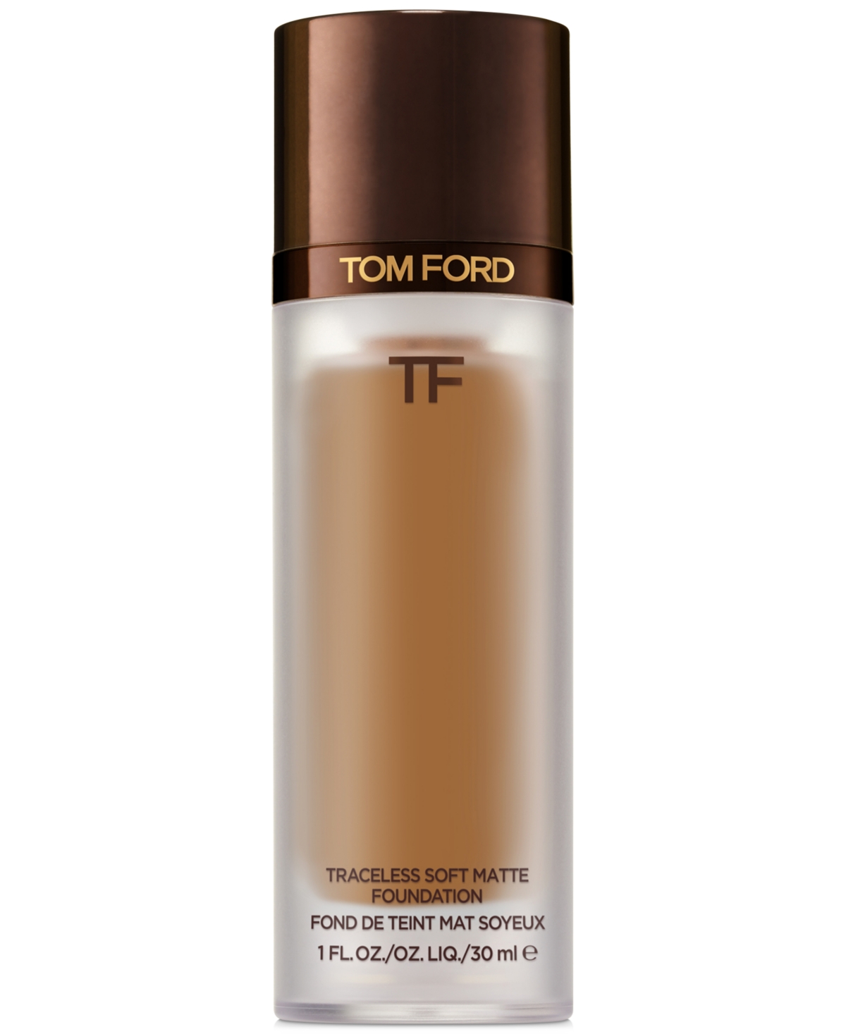 Tom Ford Traceless Soft Matte Foundation, 1-oz. In . Amber-dark-deep,warm Red Undertone