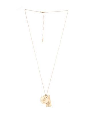 Women's Zodiac Double Charm Necklace