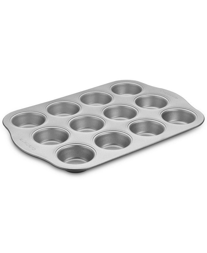 GoodCook Premium Nonstick Steel 12-Cup Mini Muffin Pan, Gray