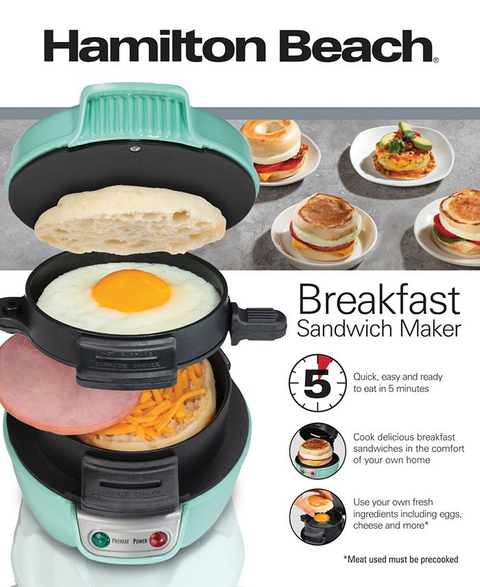 Hamilton Beach Breakfast Sandwich Maker Macy