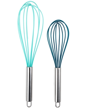Core Home Stainless Steel & Silicone Whisks Set of 2