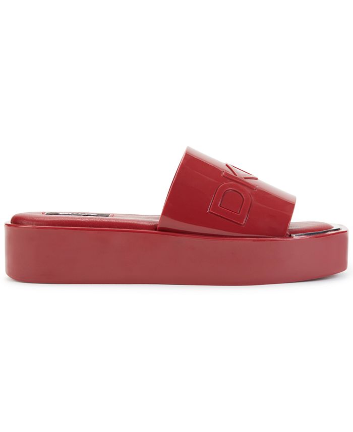 DKNY Women's Laren Platform Slide Sandals & Reviews - Sandals - Shoes ...